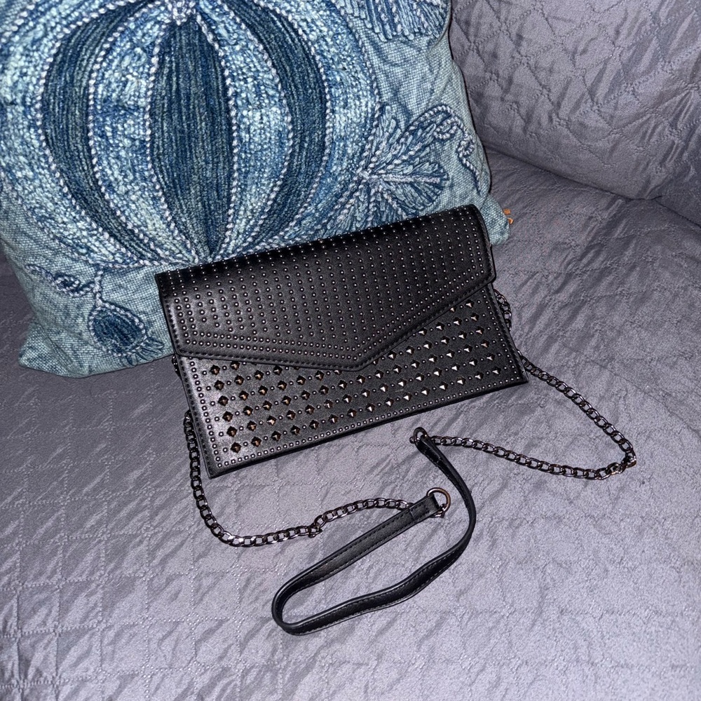 Sexy Black Studded Women's Bag